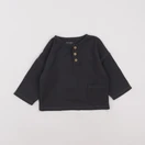Vertbaudet - tee-shirt noir - 18 mois