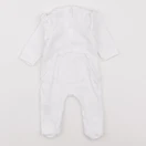 Vertbaudet - pyjama coton blanc - 1 mois