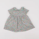 Jacadi - robe liberty vert - 6 mois