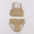 Vertbaudet - maillot de bain marron - 4 ans