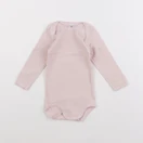 Petit Bateau - body rose - 12 mois