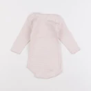 Petit Bateau - body rose, blanc - 6 mois