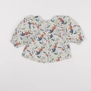 Tape à l'oeil - blouse blanc - 12 mois