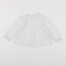 Vertbaudet - blouse blanc - 2 ans