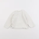Petit Bateau - pull blanc, rouge - 18 mois