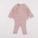 Boutchou - ensemble rose - 3 mois