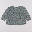 Boutchou - blouse vert - 2 ans