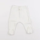 Zara - legging blanc - 3/6 mois