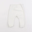 Zara - legging blanc - 3/6 mois