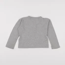 Petit Bateau - tee-shirt gris - 4 ans