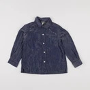 Bonton - chemise bleu, argent - 4 ans