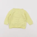 Vertbaudet - gilet jaune - 6 mois