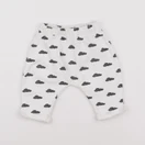 Vertbaudet - legging blanc - 3 mois