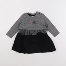 IKKS - robe noir - 12 mois