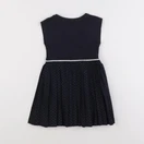 IKKS - robe bleu, argent - 2 ans