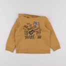 Vertbaudet - sweat orange - 6 ans