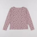 H&M - tee-shirt rose - 8/10 ans
