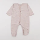 Petit Bateau - pyjama velours rose - 18 mois