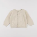 Petit Bateau - gilet beige - 18 mois