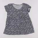 Vertbaudet - tee-shirt grossesse bleu, blanc - 34 à 36