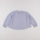 Galeries Lafayette - blouse blanc, bleu - 6 ans
