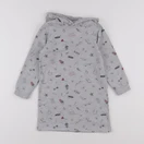 Vertbaudet - robe gris - 6 ans