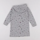Vertbaudet - robe gris - 6 ans