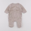 Vertbaudet - pyjama velours beige - 3 mois