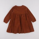 Vertbaudet - robe marron - 5 ans
