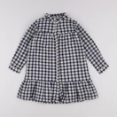 Vertbaudet - robe blanc, bleu - 5 ans