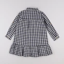 Vertbaudet - robe blanc, bleu - 5 ans