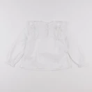Vertbaudet - blouse blanc - 5 ans