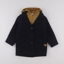Vertbaudet - manteau doublure amovible bleu - 5 ans