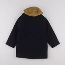 Vertbaudet - manteau doublure amovible bleu - 5 ans