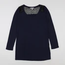 Envie de fraise - tee-shirt grossesse bleu, noir - 38 à 40