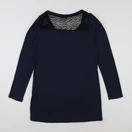 Envie de fraise - tee-shirt grossesse bleu, noir - 38 à 40