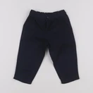 Petit Bateau - pantalon bleu - 18 mois