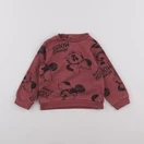 Vertbaudet - sweat rose - 24 mois