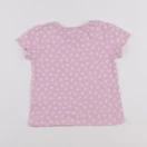 Vertbaudet - tee-shirt rose - 4 ans