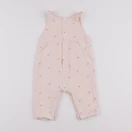 Vertbaudet - combinaison rose - 9 mois
