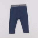 Vertbaudet - legging bleu - 12 mois