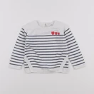 Vertbaudet - pull blanc - 18 mois