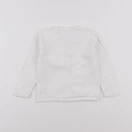 Vertbaudet - gilet blanc - 18 mois