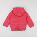 Vertbaudet - doudoune réversible rose - 6 ans