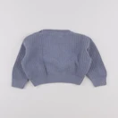 Poudre Organic - pull bleu - 18 mois
