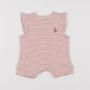 Vertbaudet - combinaison rose - 1 mois