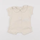 Vertbaudet - combinaison beige - 1 mois