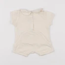 Vertbaudet - combinaison beige - 1 mois