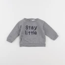 Boutchou - sweat gris - 6 mois