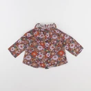Arsène et les pipelettes - blouse multicolore - 6 mois